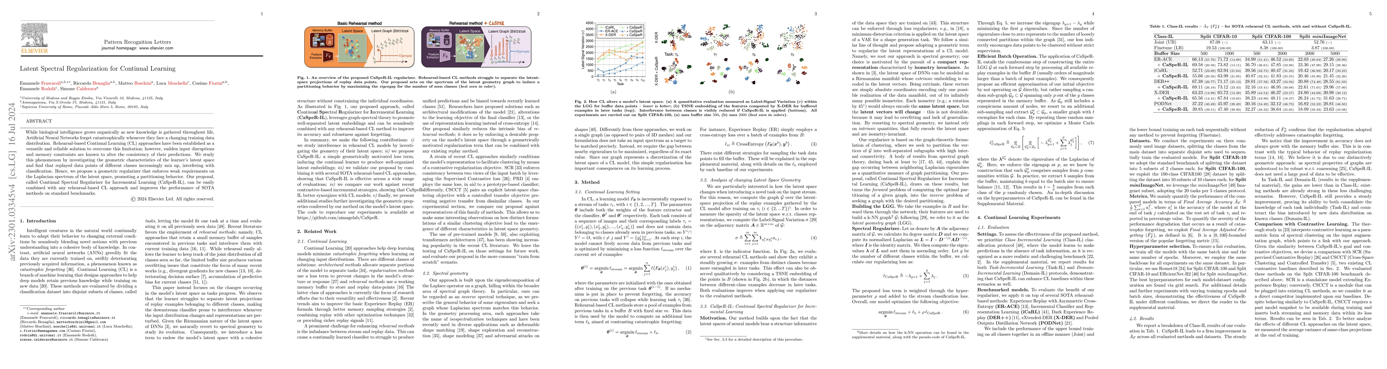 Thumbnail for Latent Spectral Regularization for Continual Learning