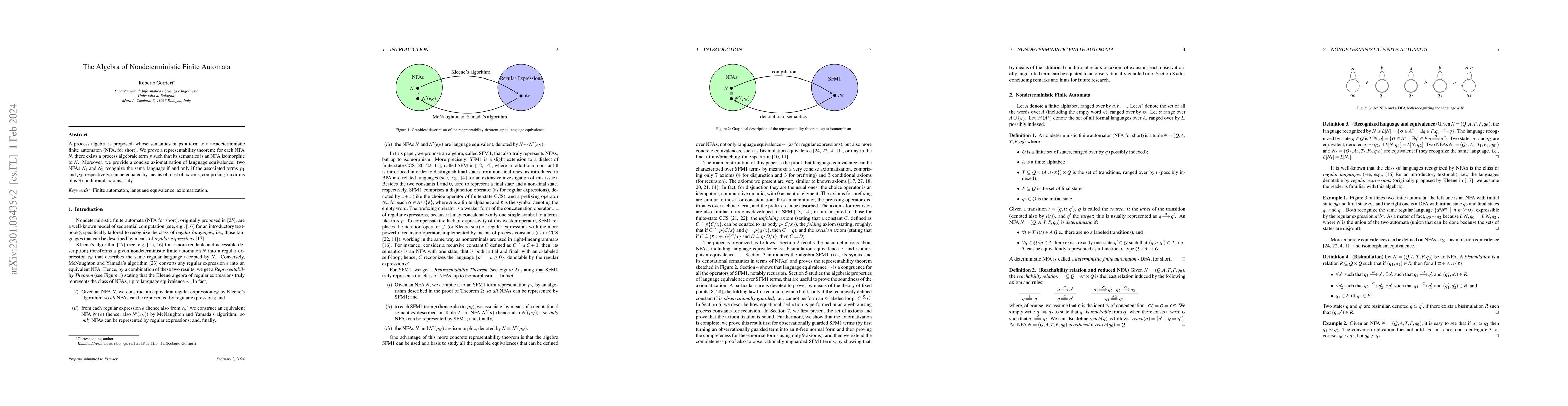 Thumbnail for The Algebra of Nondeterministic Finite Automata