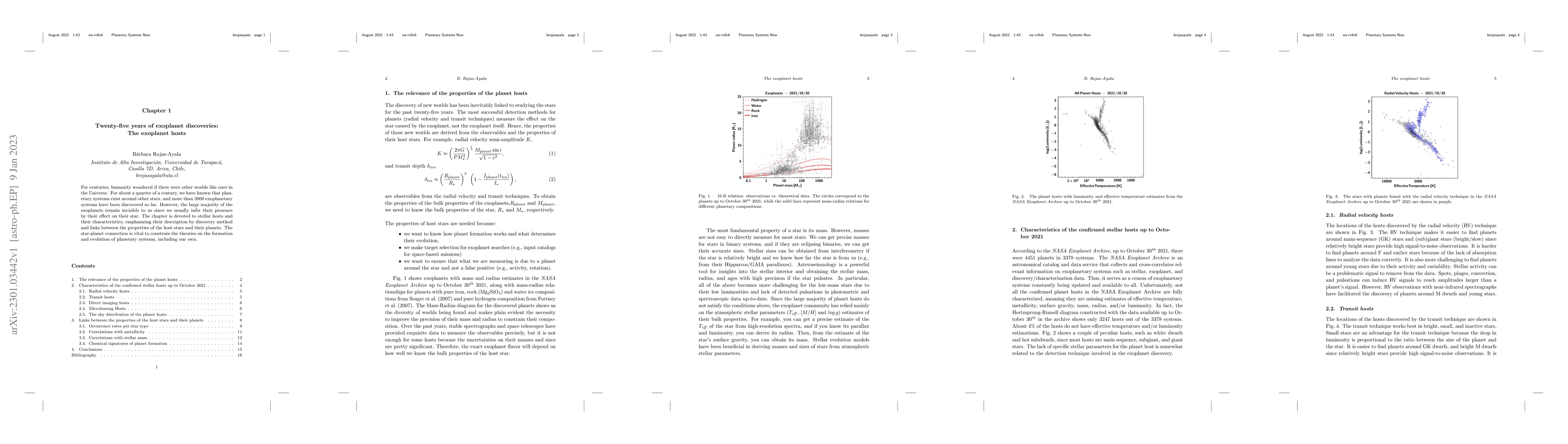 Thumbnail for Twenty-five years of exoplanet discoveries: The exoplanet hosts
