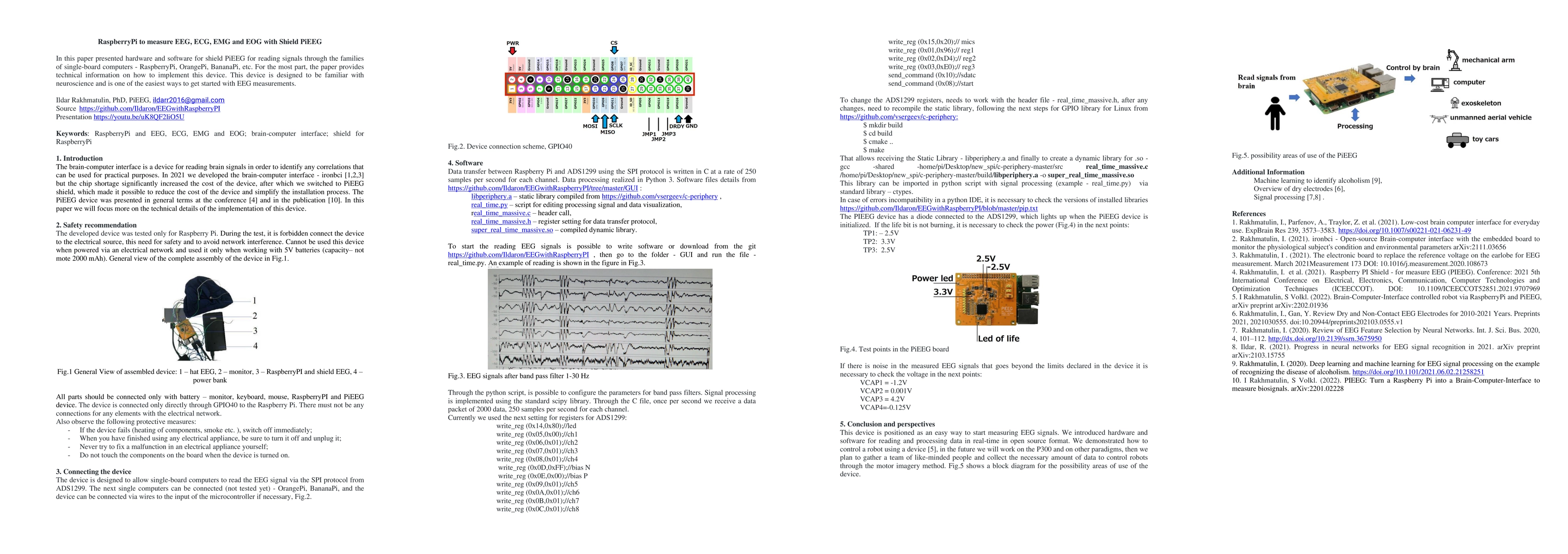 Thumbnail for RaspberryPi to measure EEG, ECG, EMG and EOG with Shield PiEEG