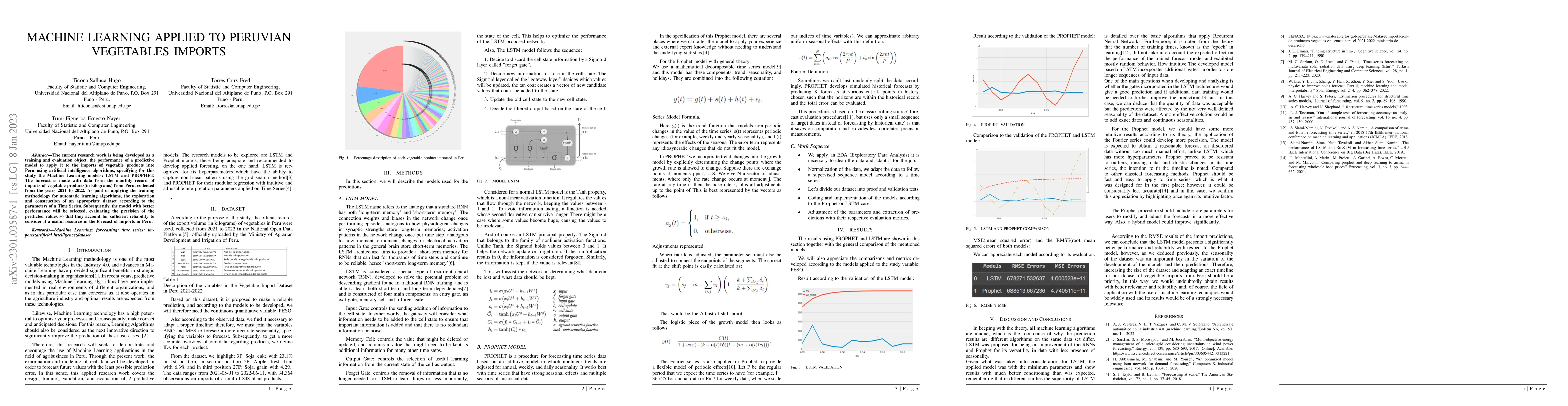 Thumbnail for Machine Learning Applied to Peruvian Vegetables Imports