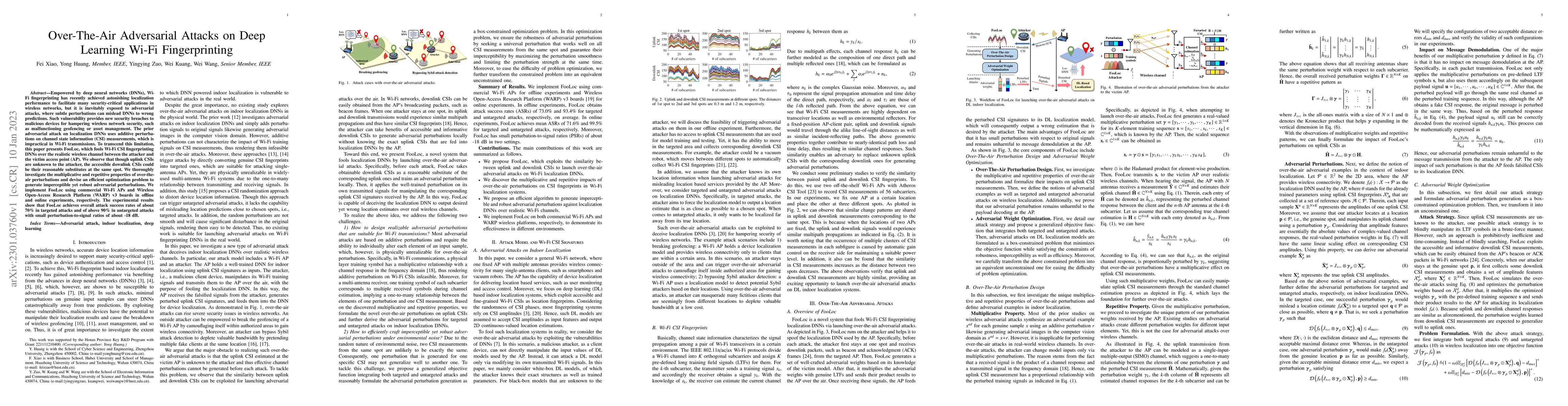 Thumbnail for Over-The-Air Adversarial Attacks on Deep Learning Wi-Fi Fingerprinting