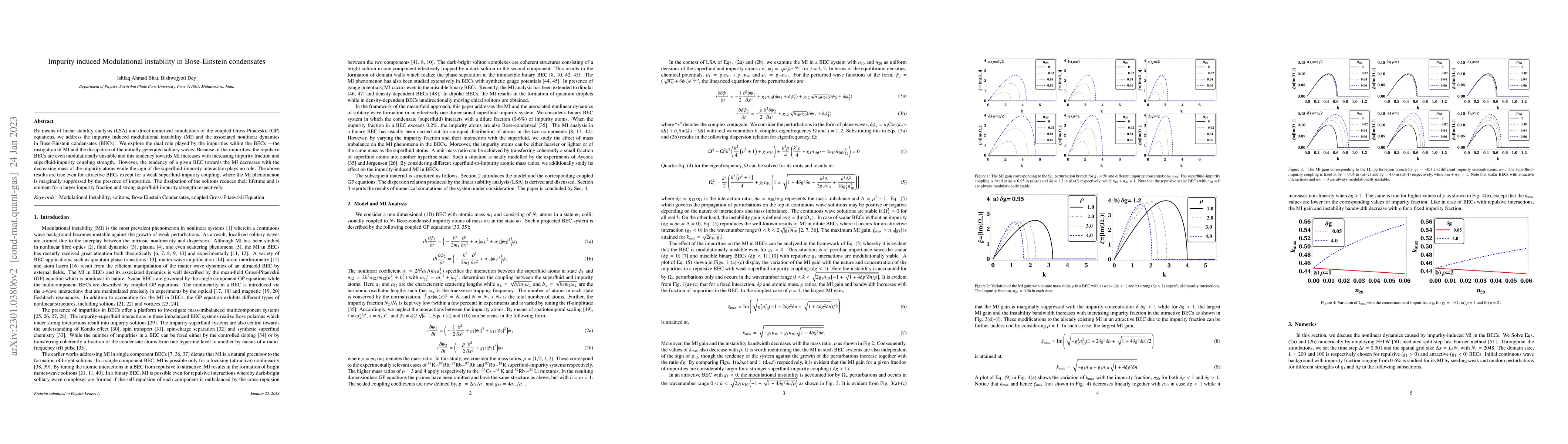 Thumbnail for Impurity induced Modulational instability in Bose-Einstein condensates