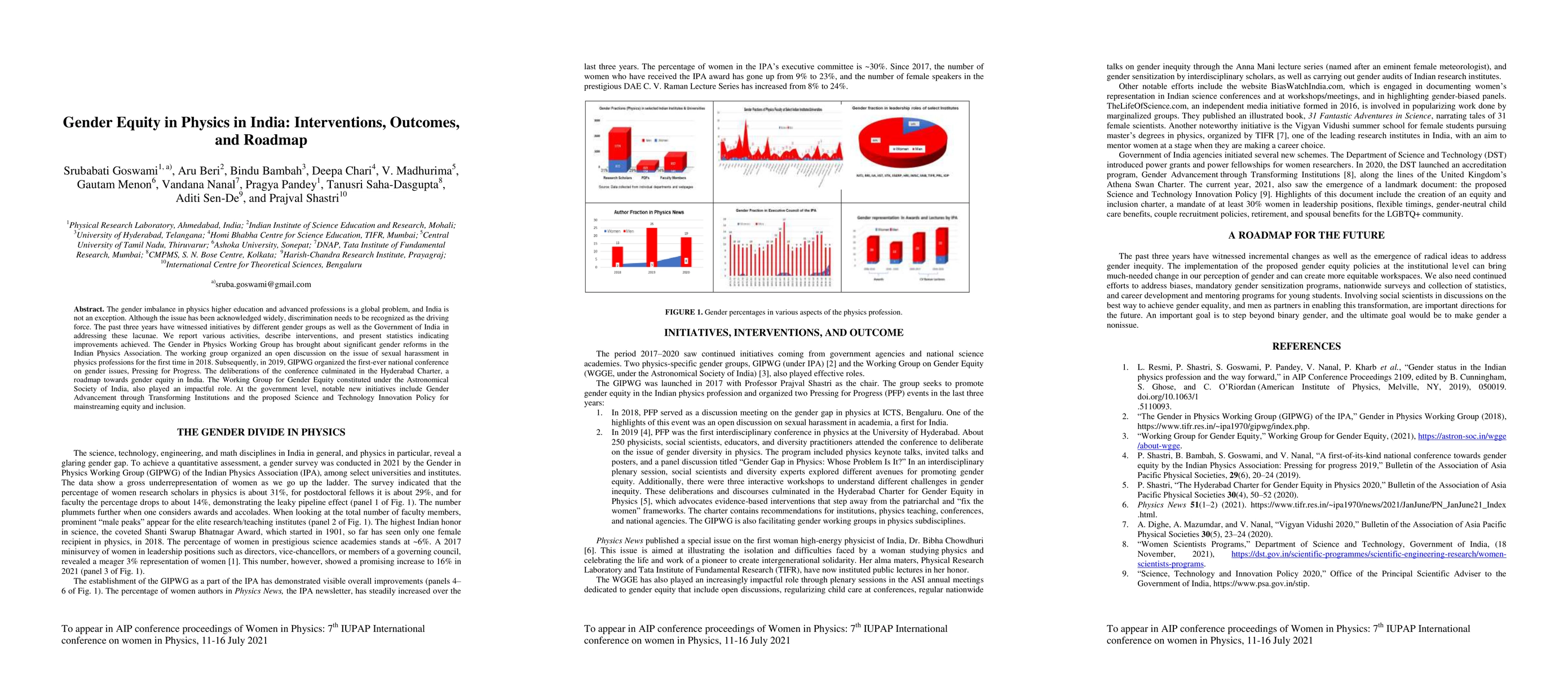 Thumbnail for Gender Equity in Physics in India: Interventions, Outcomes, and Roadmap