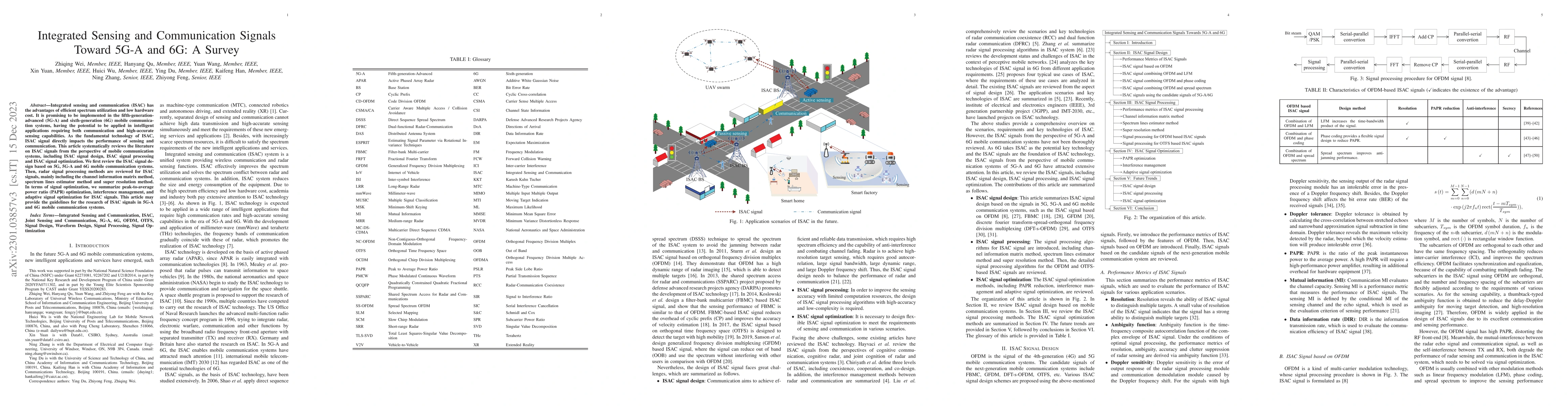 Thumbnail for Integrated Sensing and Communication Signals Toward 5G-A and 6G: A
  Survey