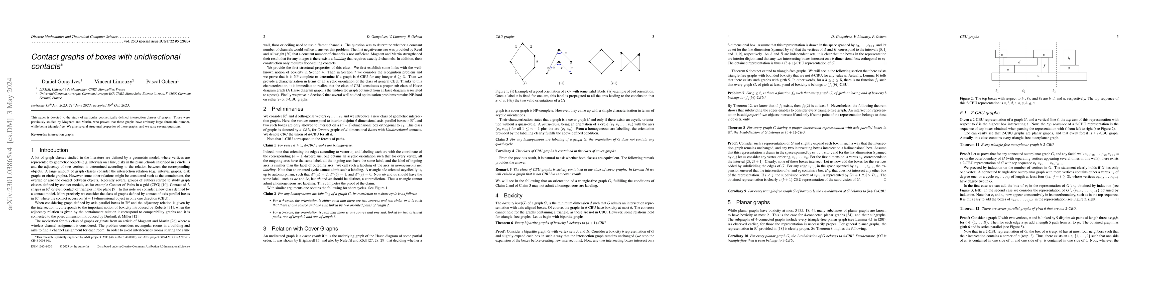 Thumbnail for Contact graphs of boxes with unidirectional contacts