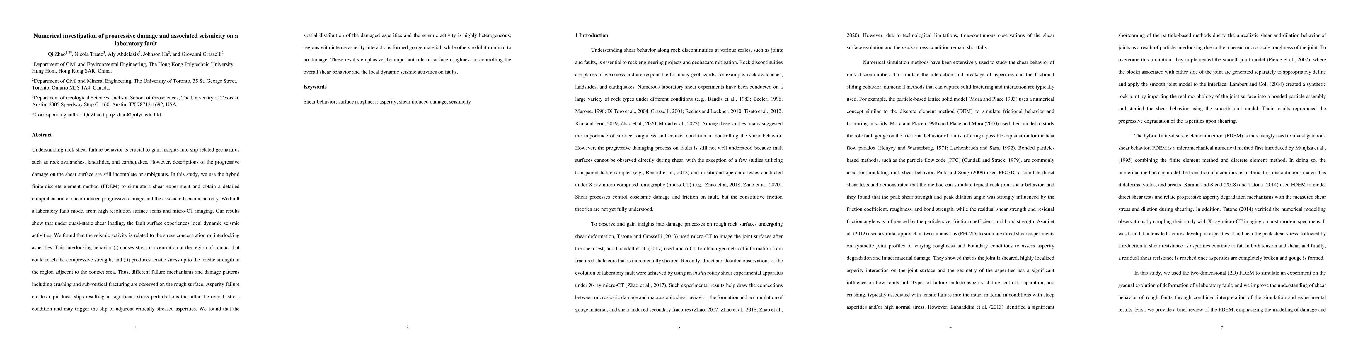 Thumbnail for Numerical investigation of progressive damage and associated seismicity
  on a laboratory fault