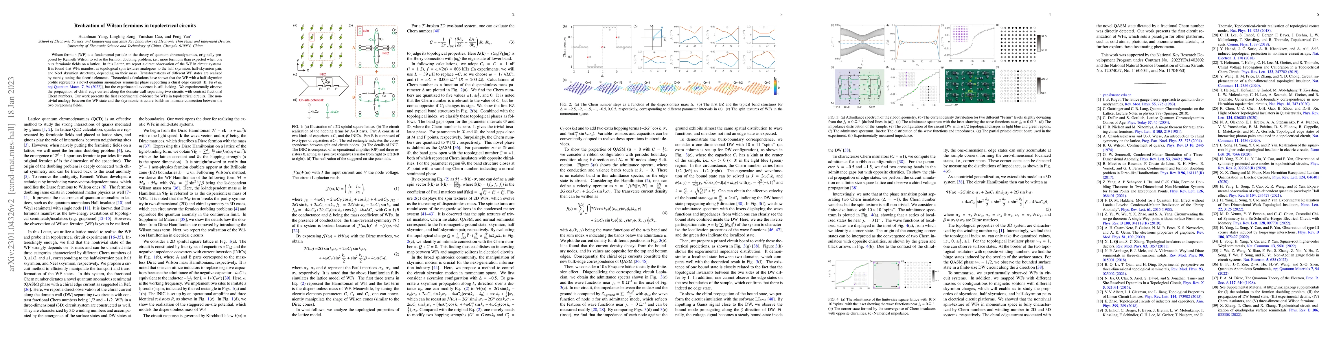Thumbnail for Realization of Wilson fermions in topolectrical circuits