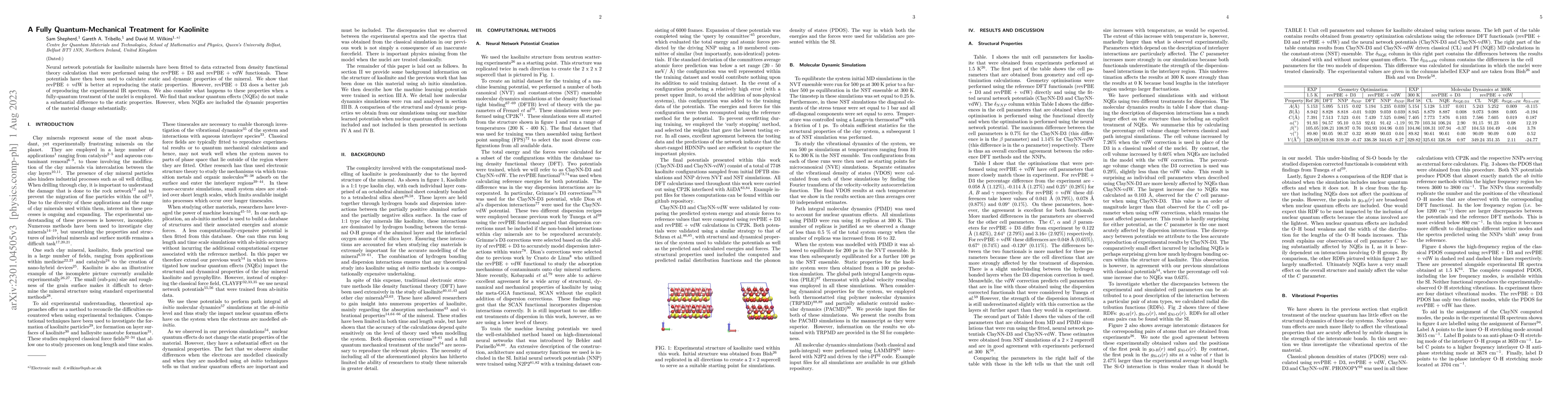 Thumbnail for A Fully Quantum-Mechanical Treatment for Kaolinite