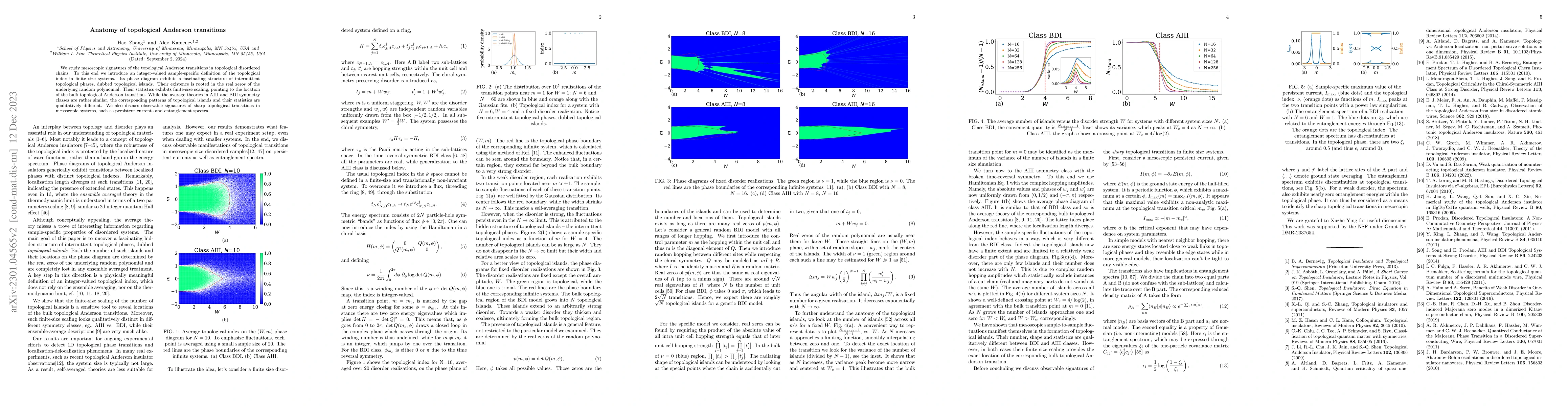 Thumbnail for Anatomy of topological Anderson transitions