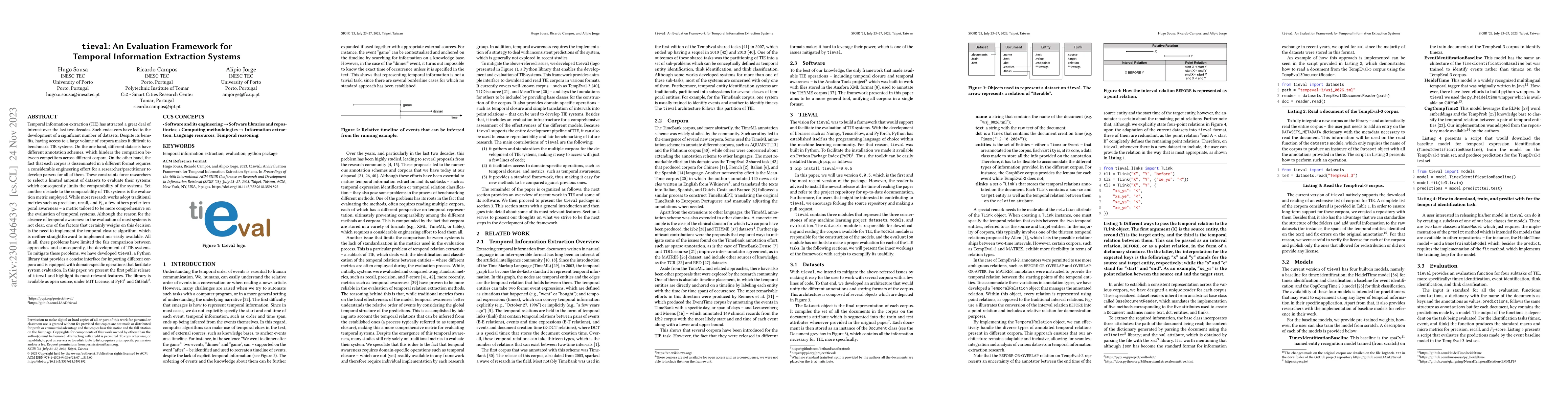 Thumbnail for tieval: An Evaluation Framework for Temporal Information Extraction
  Systems