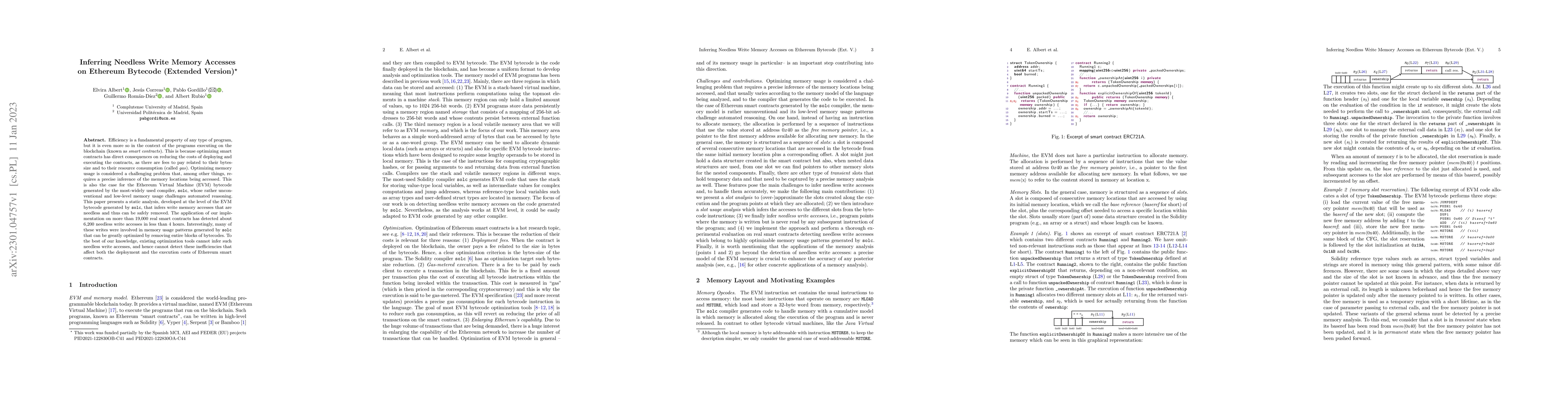Thumbnail for Inferring Needless Write Memory Accesses on Ethereum Bytecode (Extended
  Version)