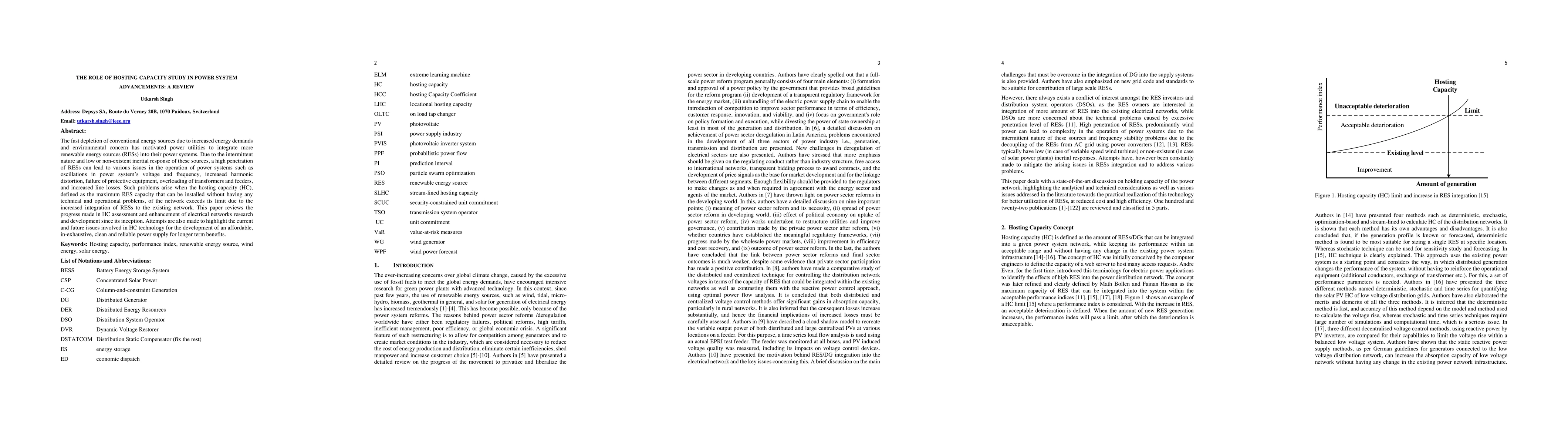 Thumbnail for The role of hosting capacity study in power system advancements: a
  review