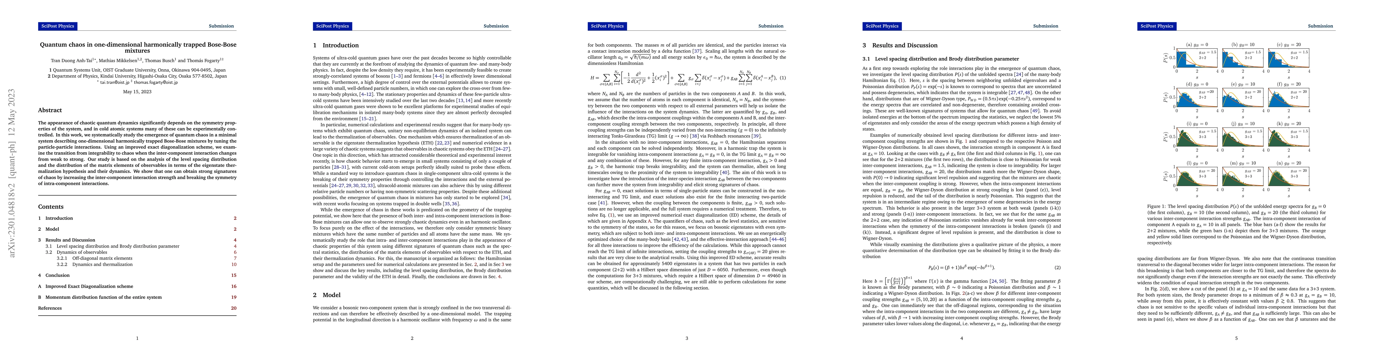 Thumbnail for Quantum chaos in interacting Bose-Bose mixtures