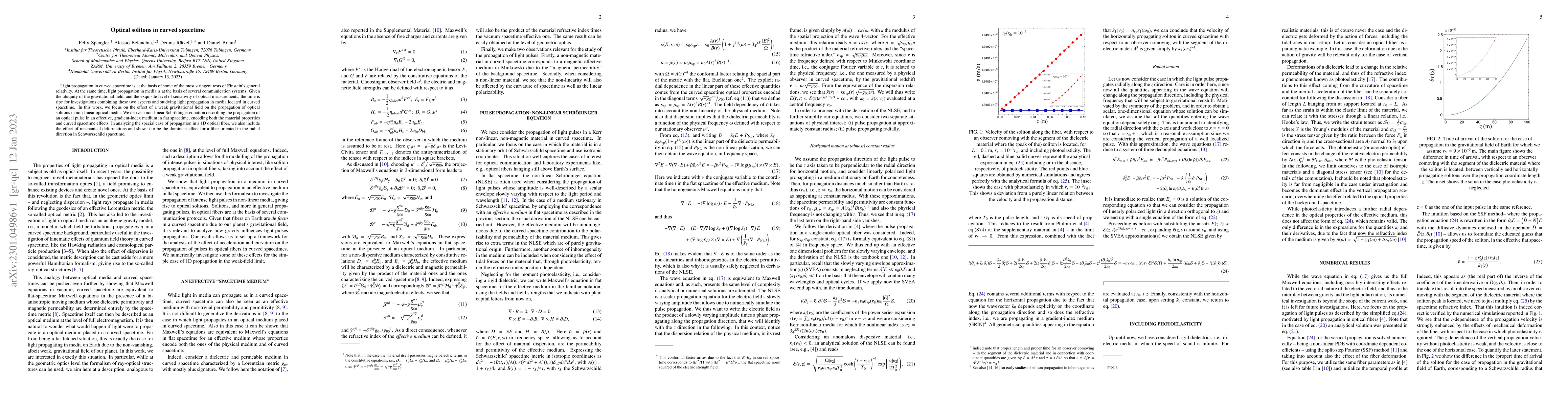 Thumbnail for Optical solitons in curved spacetime