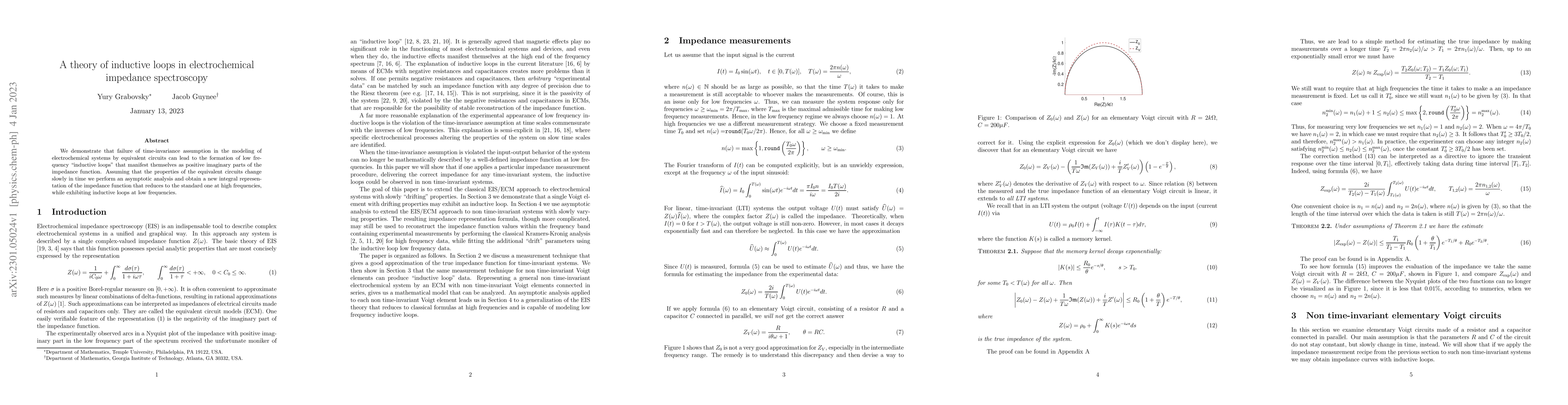 Thumbnail for A theory of inductive loops in electrochemical impedance spectroscopy