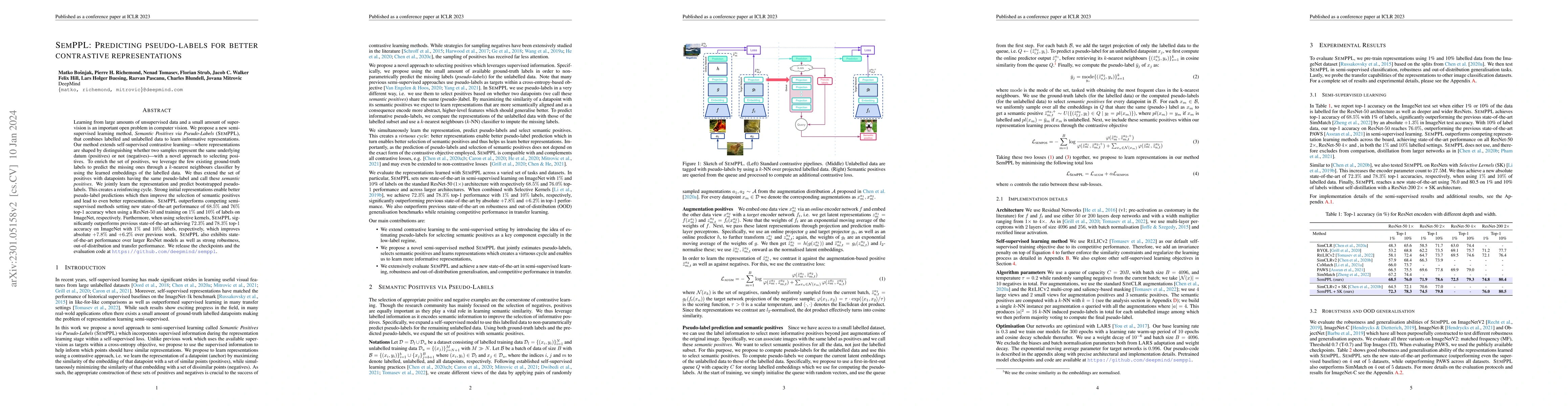 Thumbnail for SemPPL: Predicting pseudo-labels for better contrastive representations