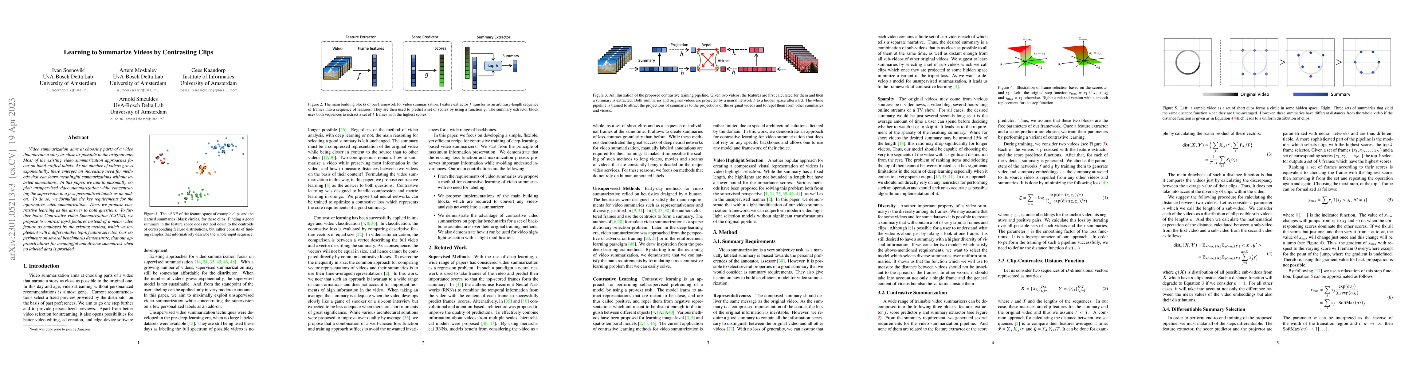 Thumbnail for Learning to Summarize Videos by Contrasting Clips