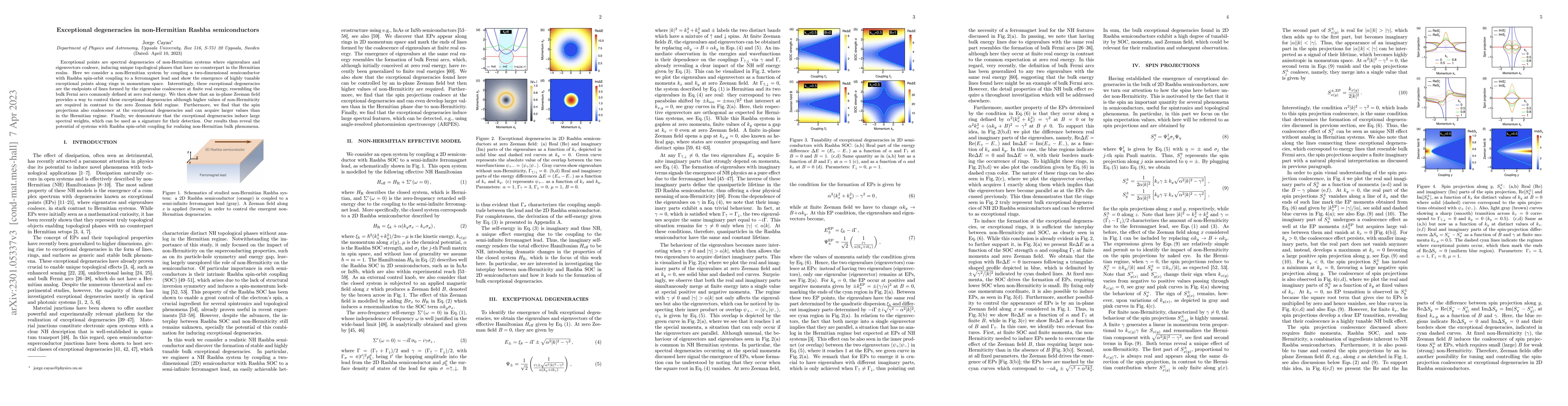 Thumbnail for Exceptional degeneracies in non-Hermitian Rashba semiconductors