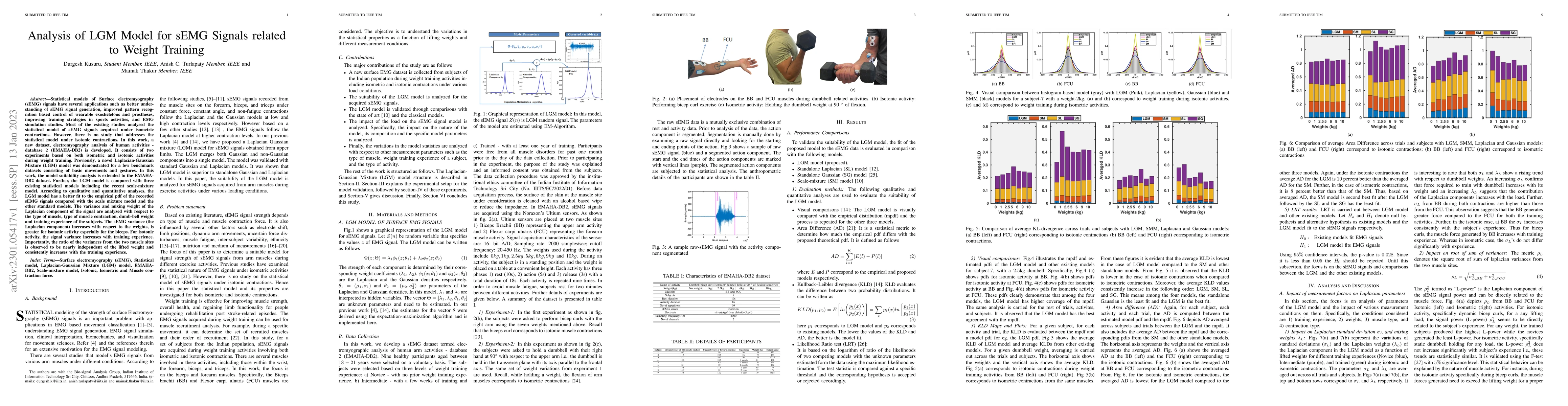 Thumbnail for Analysis of LGM Model for sEMG Signals related to Weight Training