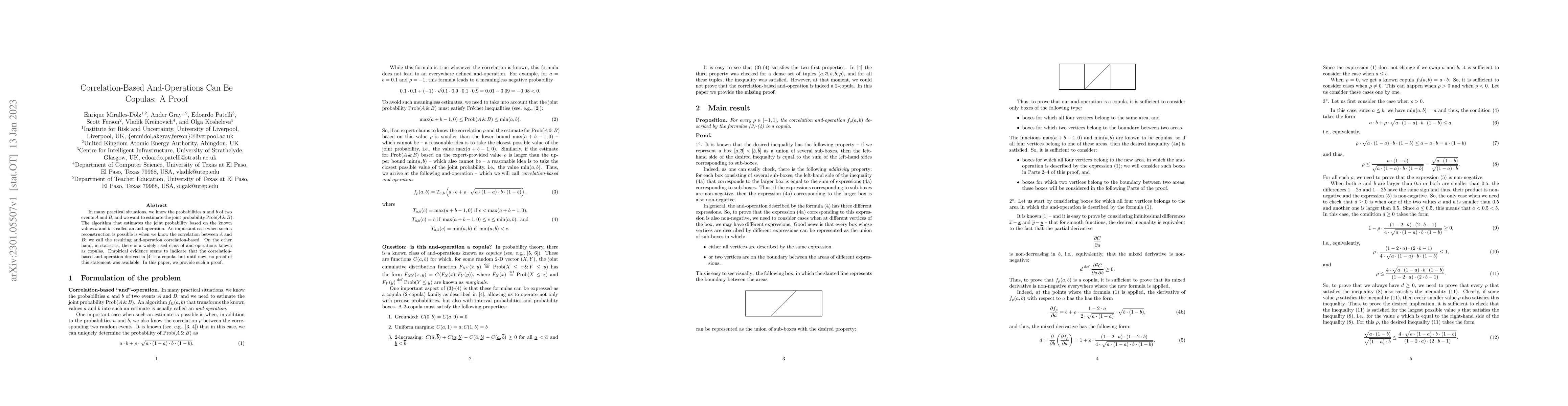 Thumbnail for Correlation-Based And-Operations Can Be Copulas: A Proof