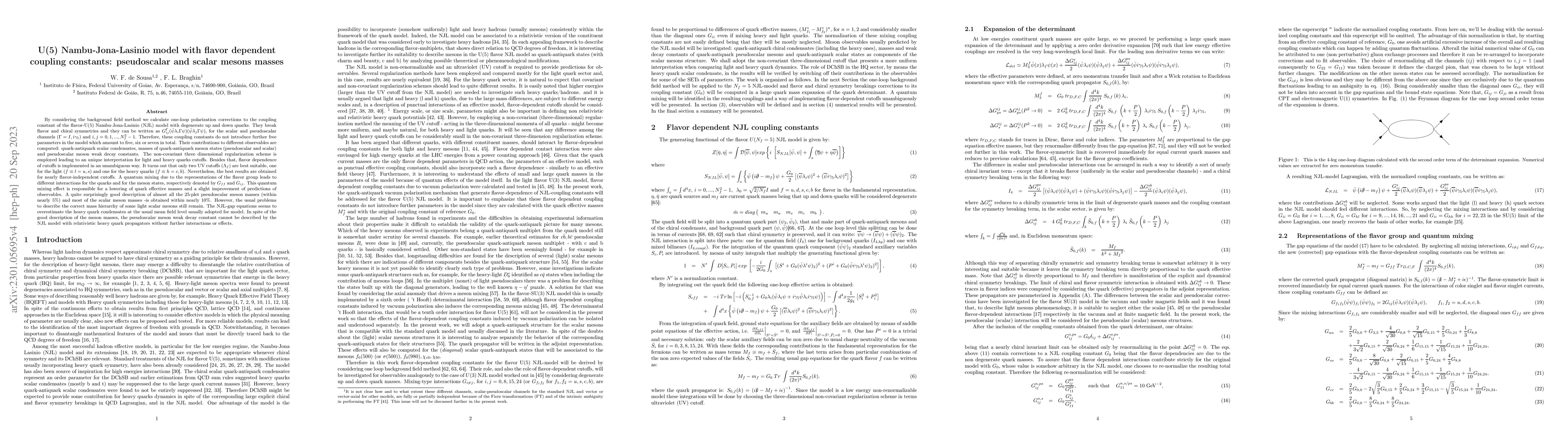 Thumbnail for U(5) Nambu-Jona-Lasinio model with flavor dependent coupling constants:
  pseudoscalar and scalar mesons masses