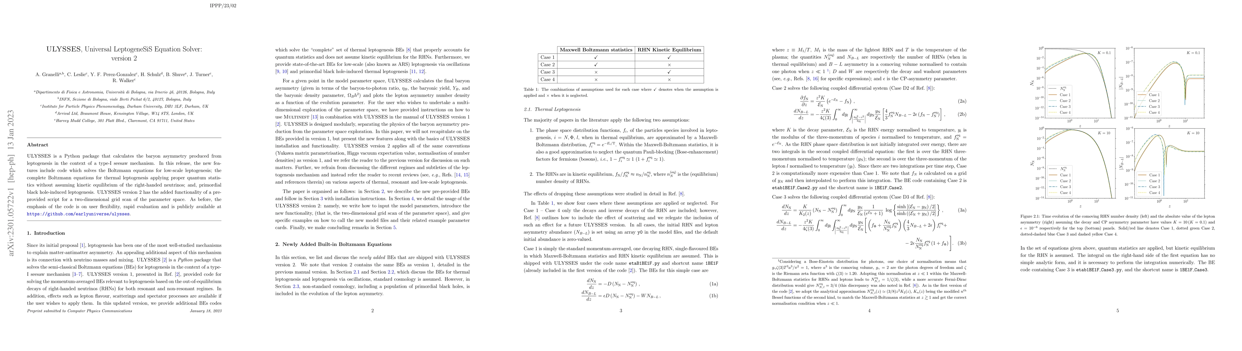 Thumbnail for ULYSSES, Universal LeptogeneSiS Equation Solver: version 2
