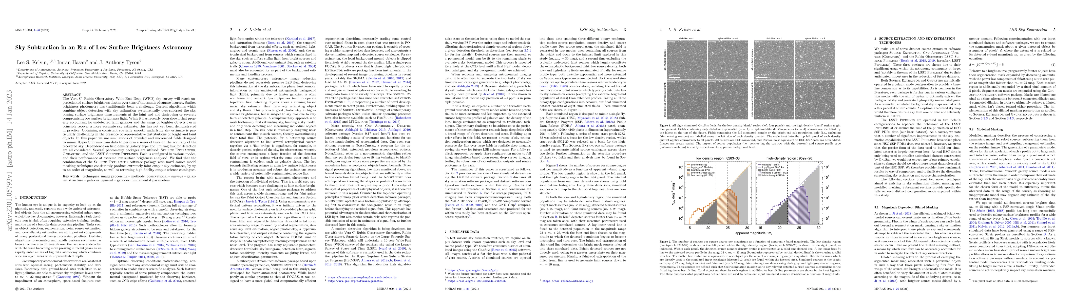 Thumbnail for Sky Subtraction in an Era of Low Surface Brightness Astronomy