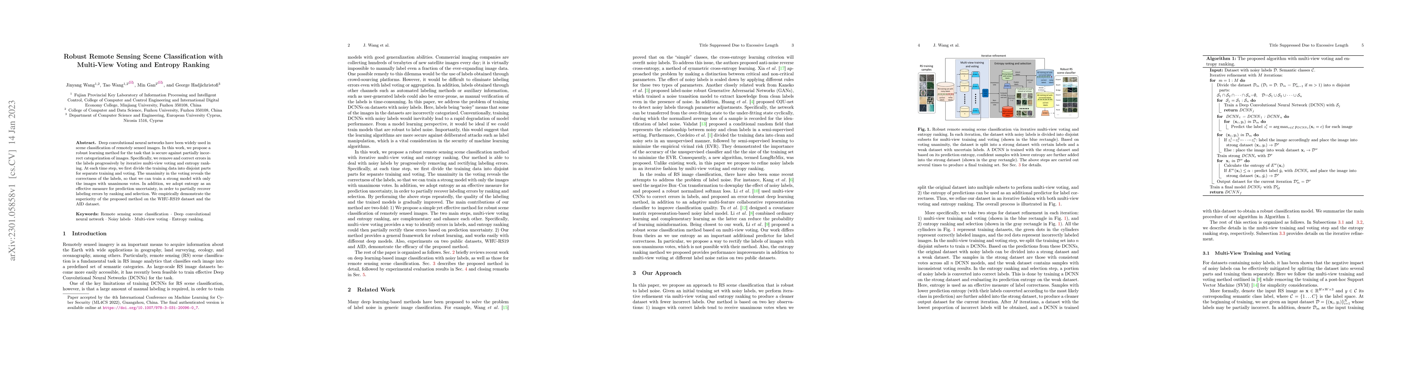Thumbnail for Robust Remote Sensing Scene Classification with Multi-View Voting and
  Entropy Ranking