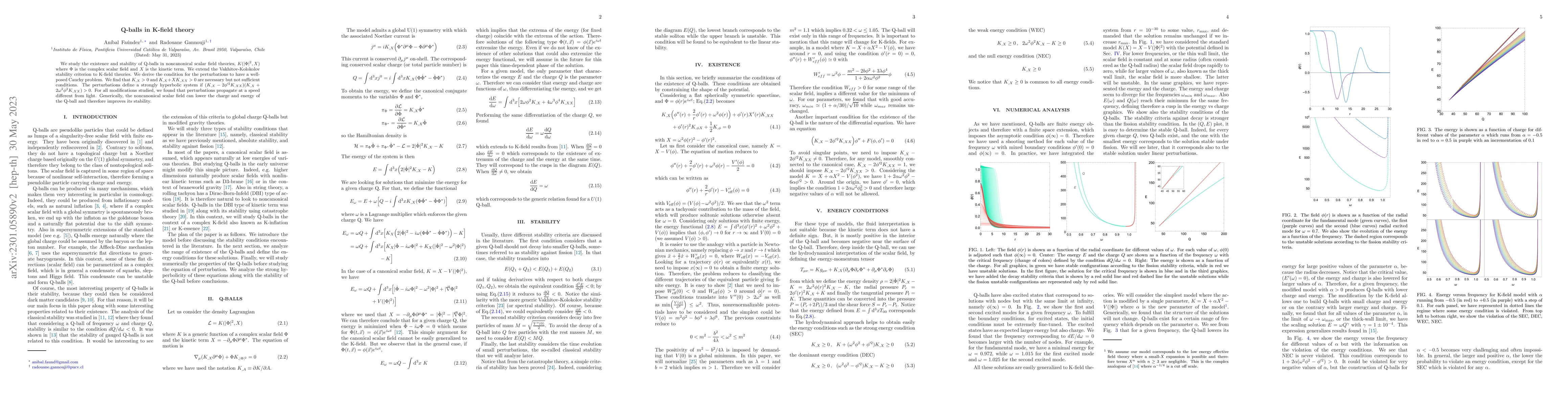 Thumbnail for Q-balls in K-field theory