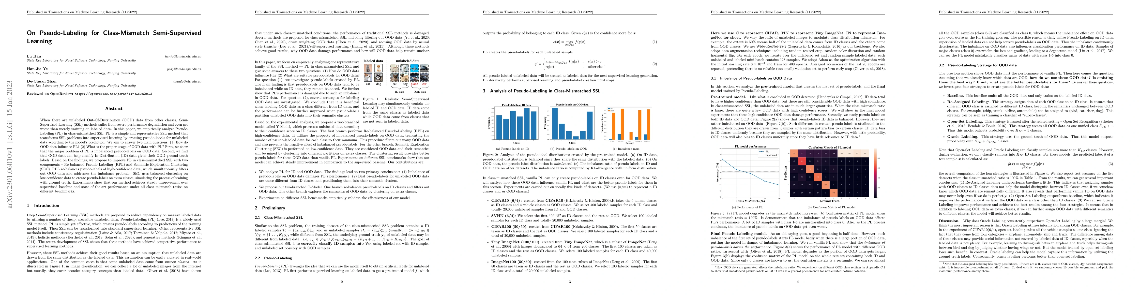 Thumbnail for On Pseudo-Labeling for Class-Mismatch Semi-Supervised Learning