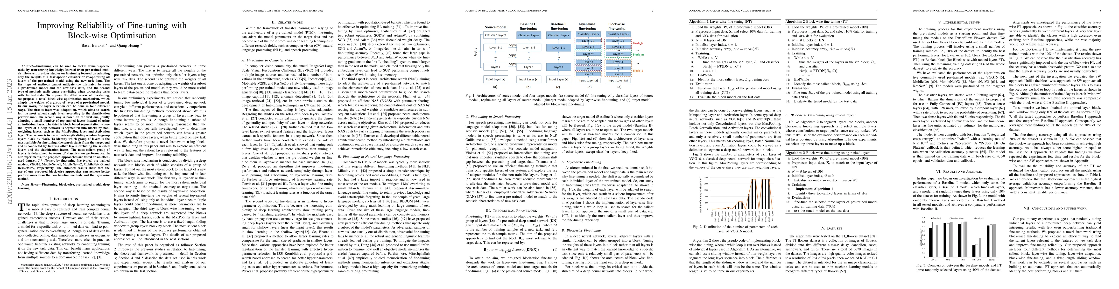 Thumbnail for Improving Reliability of Fine-tuning with Block-wise Optimisation