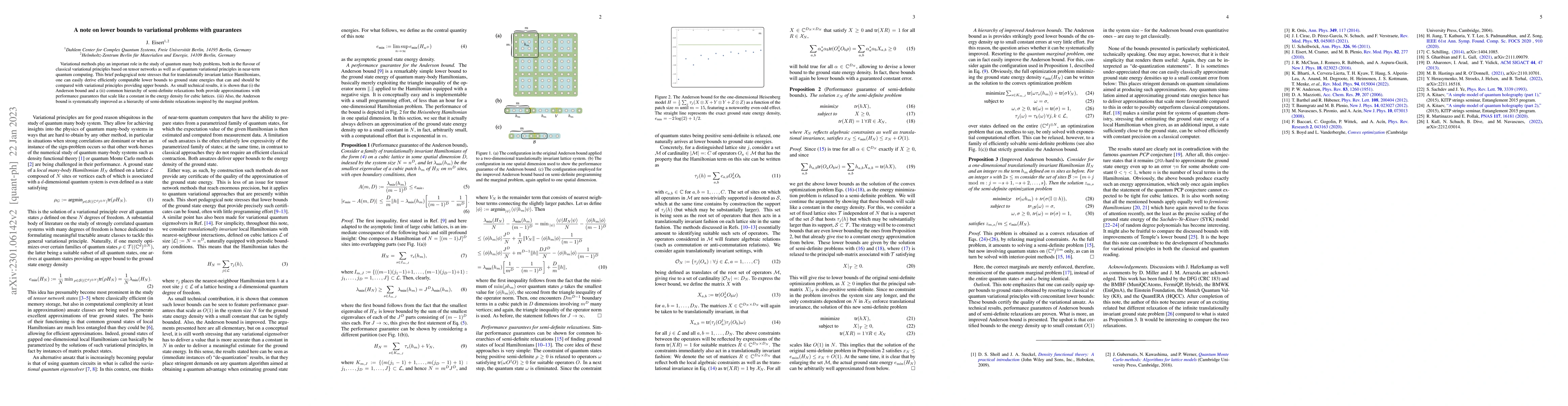 Thumbnail for A note on lower bounds to variational problems with guarantees