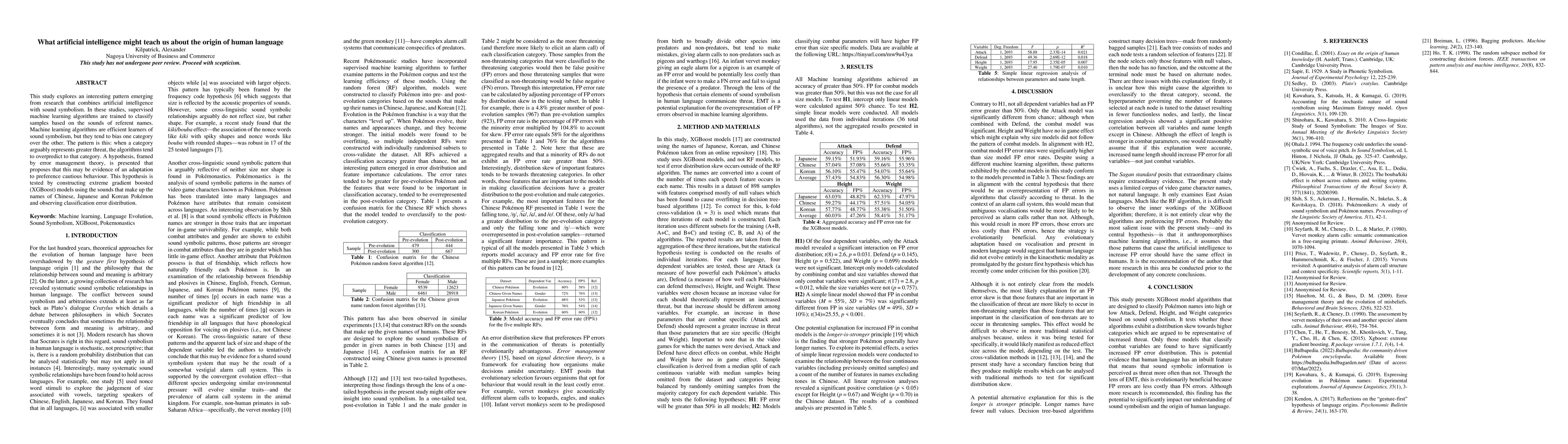 Thumbnail for What artificial intelligence might teach us about the origin of human
  language