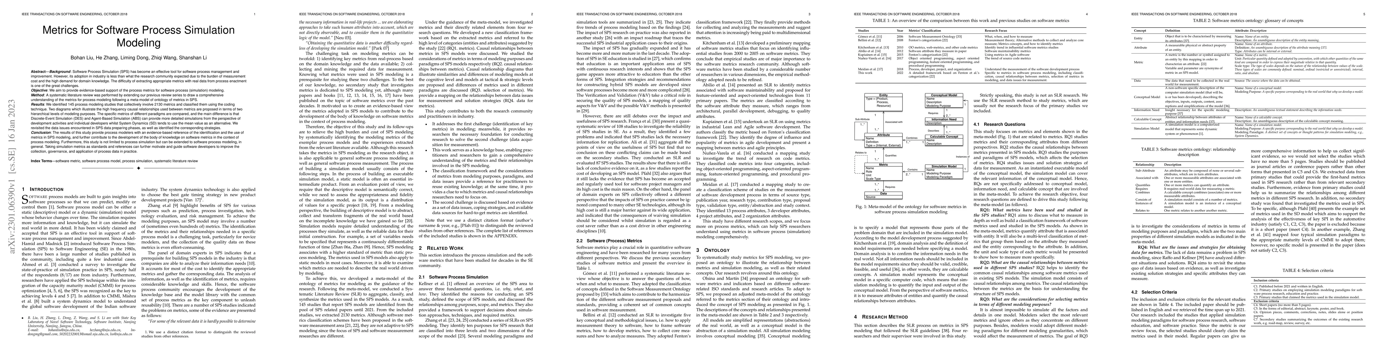 Thumbnail for Metrics for Software Process Simulation Modeling