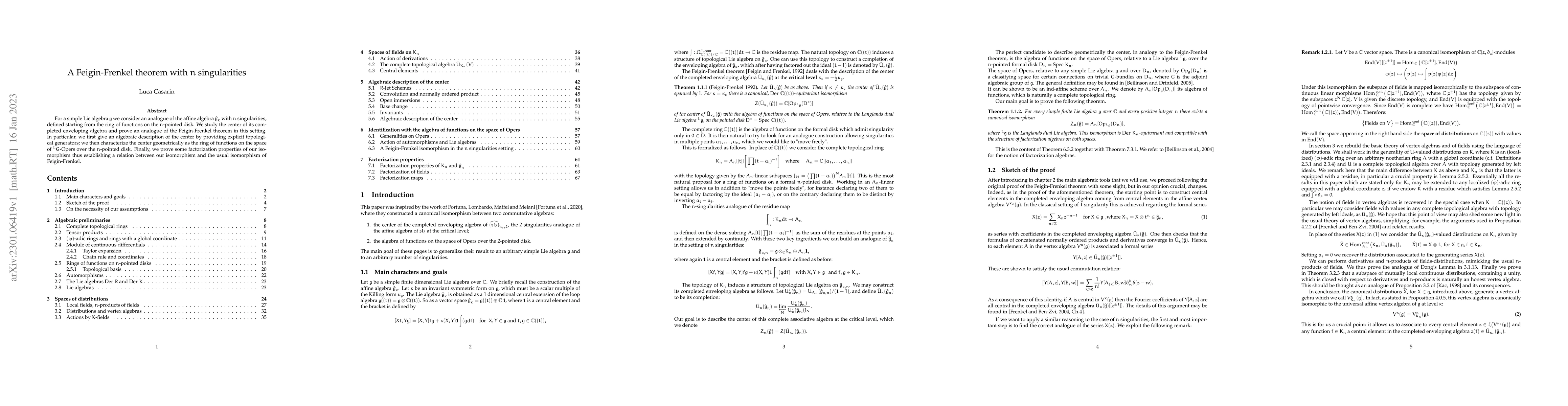 Thumbnail for A Feigin-Frenkel theorem with n singularities