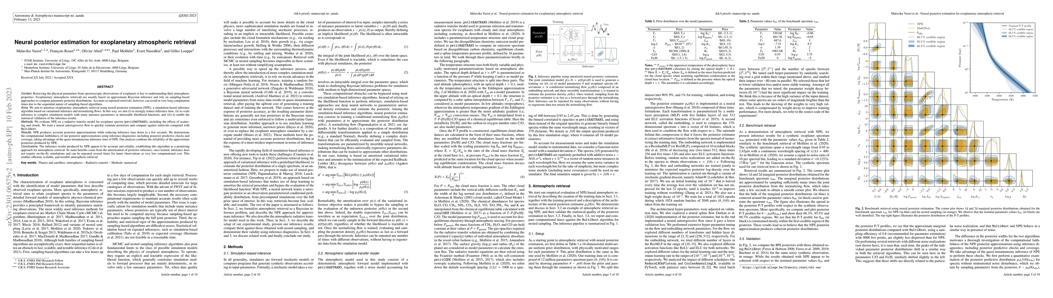 Thumbnail for Neural posterior estimation for exoplanetary atmospheric retrieval
