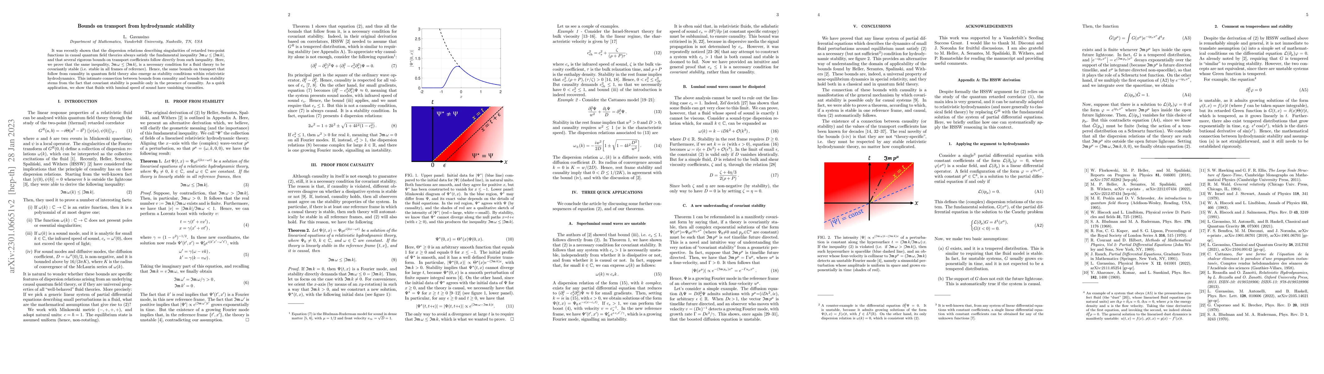 Thumbnail for Bounds on transport from hydrodynamic stability