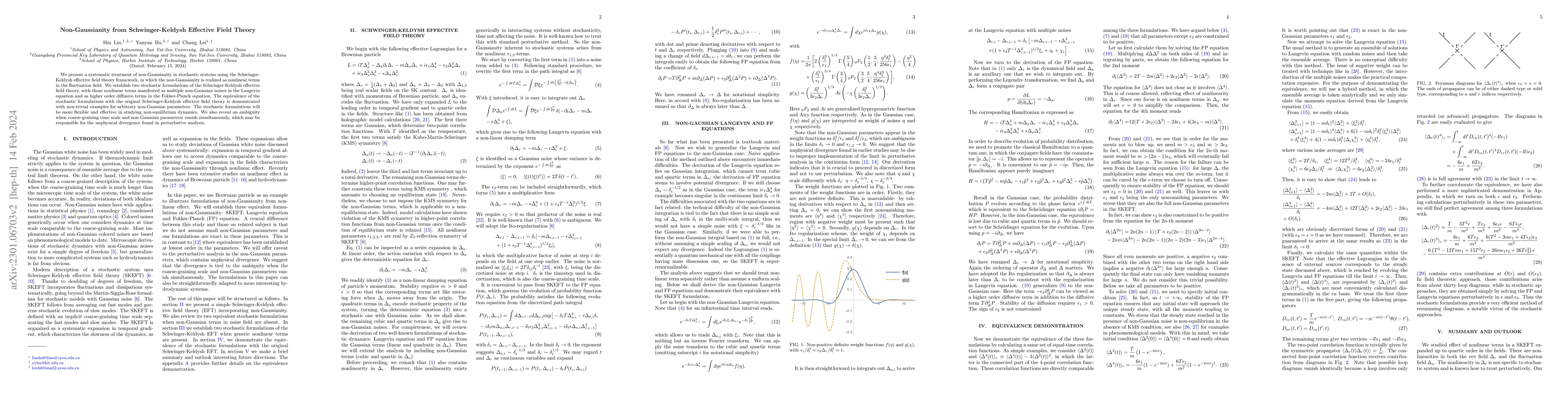 Thumbnail for Non-Gaussianity from Schwinger-Keldysh Effective Field Theory