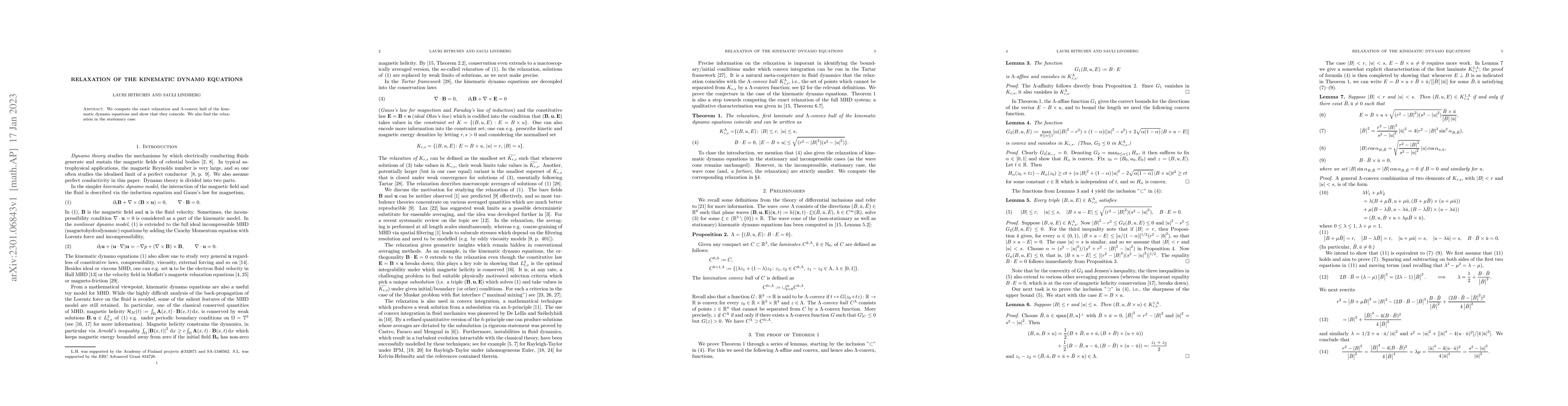 Thumbnail for Relaxation of the kinematic dynamo equations