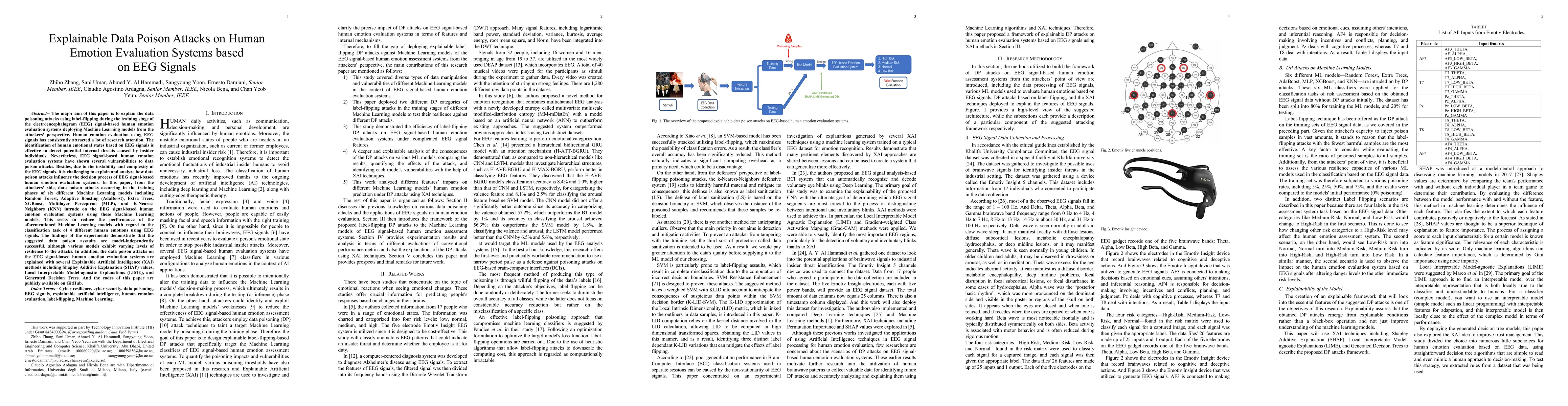 Thumbnail for Explainable Data Poison Attacks on Human Emotion Evaluation Systems
  based on EEG Signals