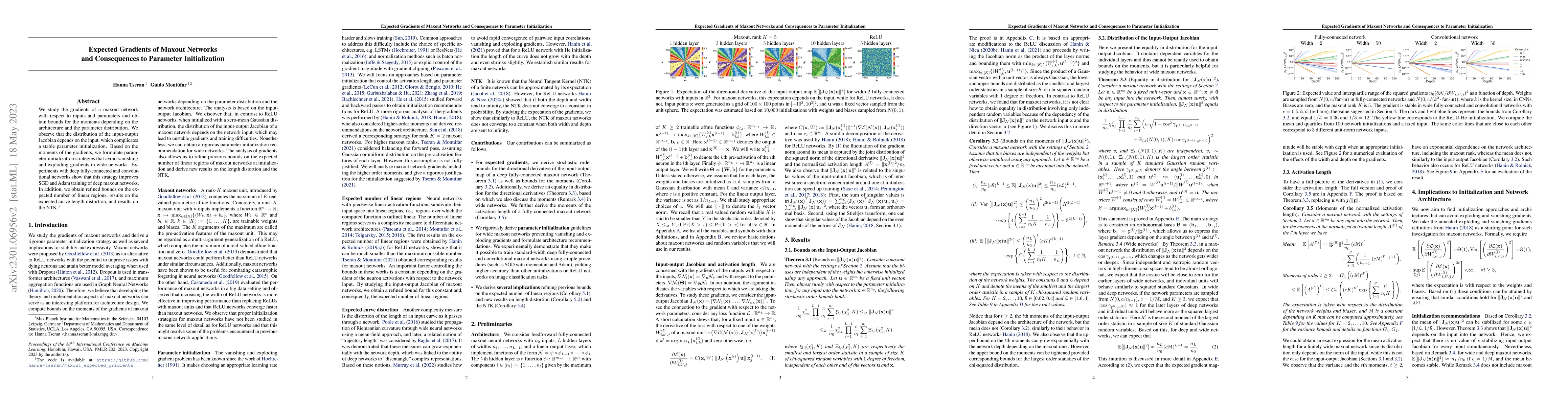 Thumbnail for Expected Gradients of Maxout Networks and Consequences to Parameter
  Initialization