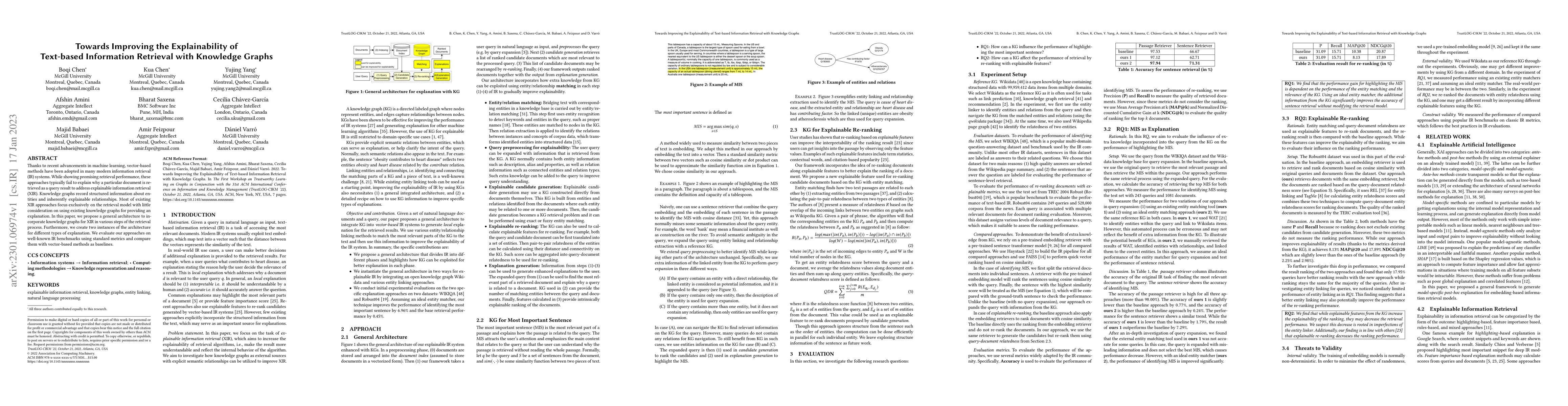 Thumbnail for Towards Improving the Explainability of Text-based Information Retrieval
  with Knowledge Graphs