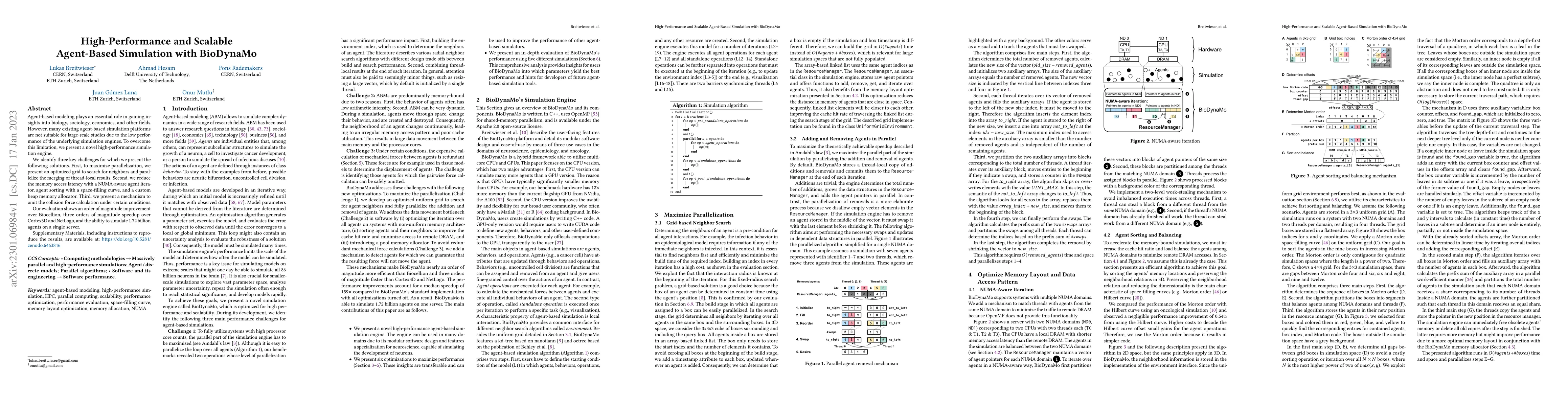 Thumbnail for High-Performance and Scalable Agent-Based Simulation with BioDynaMo