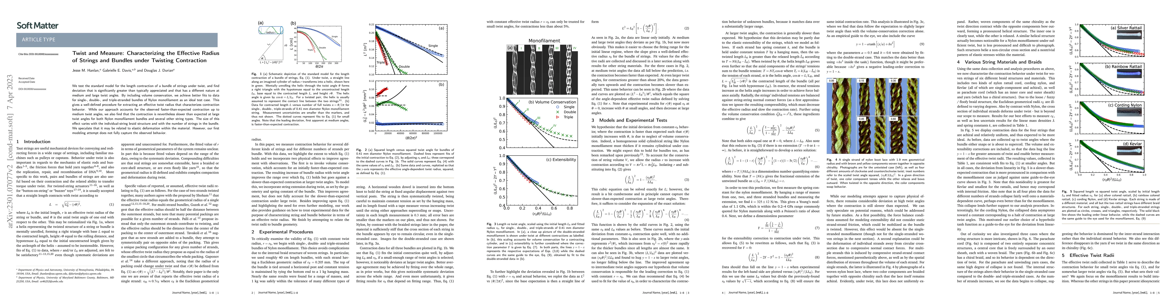 Thumbnail for Twist and Measure: Characterizing the Effective Radius of Strings and
  Bundles under Twisting Contraction
