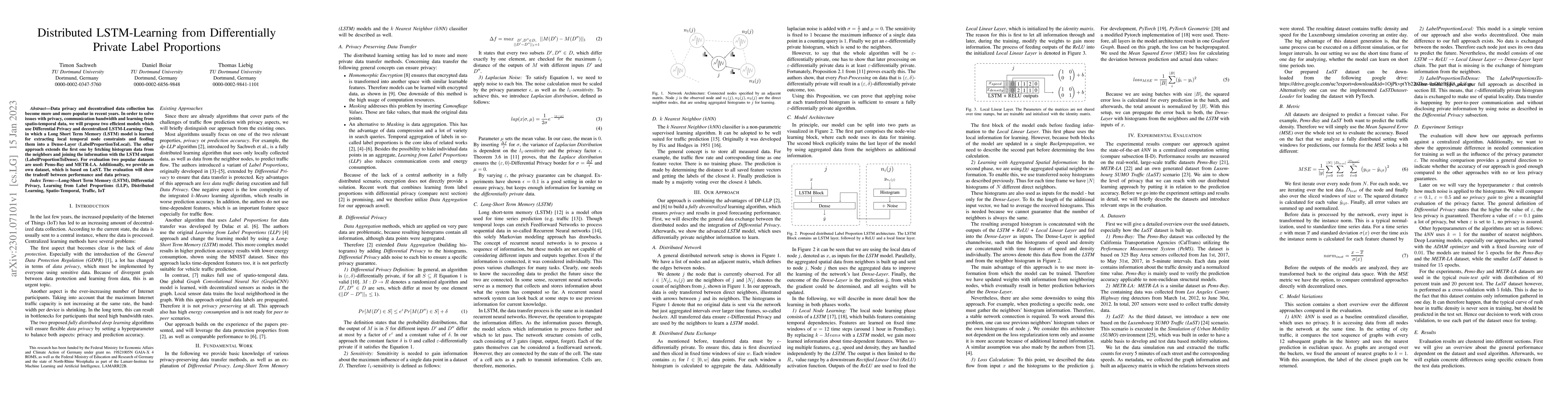 Thumbnail for Distributed LSTM-Learning from Differentially Private Label Proportions
