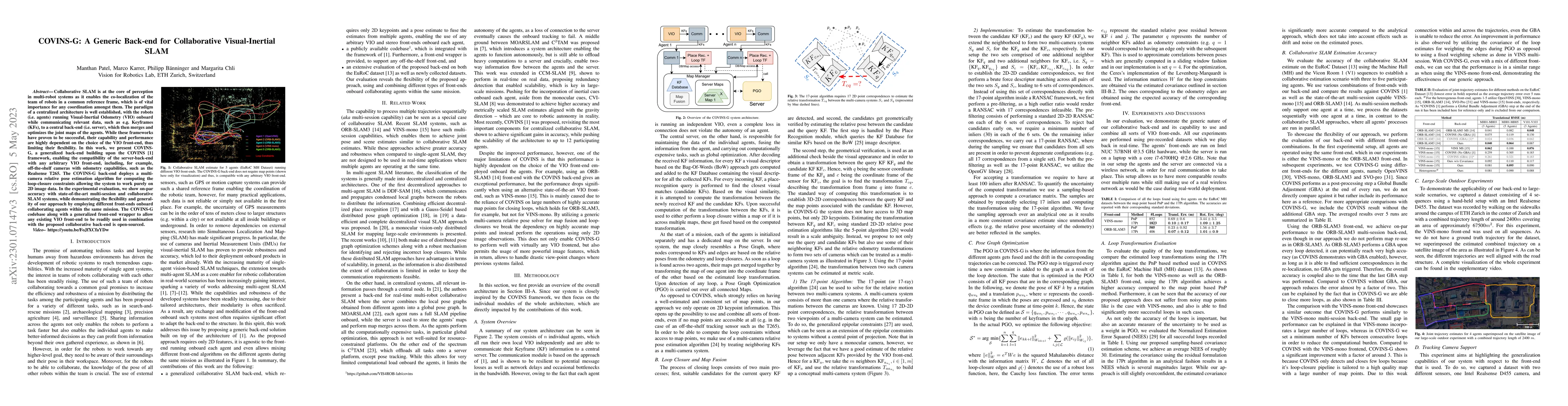 Thumbnail for COVINS-G: A Generic Back-end for Collaborative Visual-Inertial SLAM