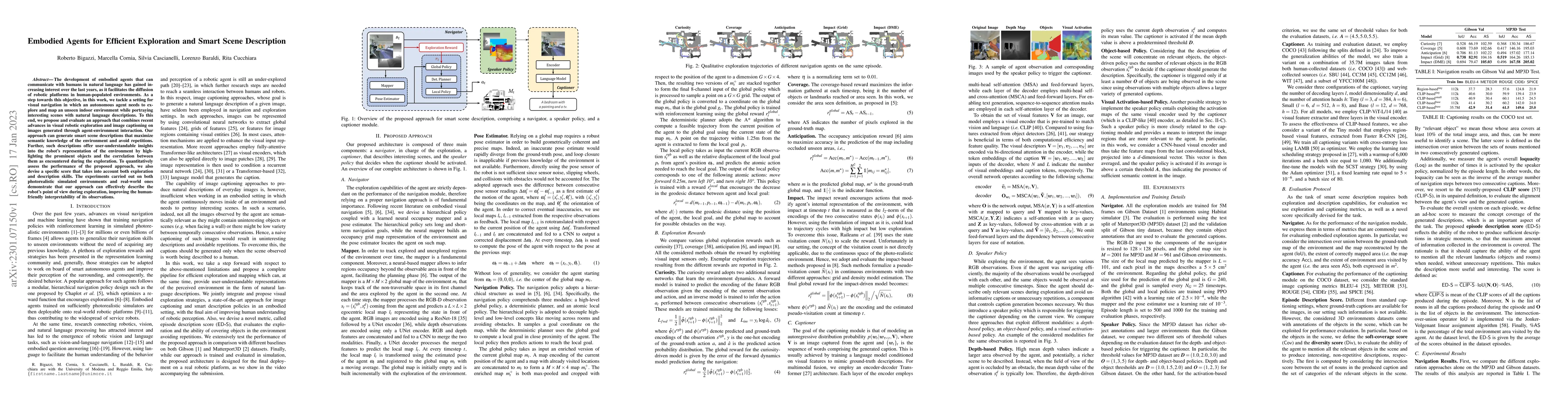 Thumbnail for Embodied Agents for Efficient Exploration and Smart Scene Description
