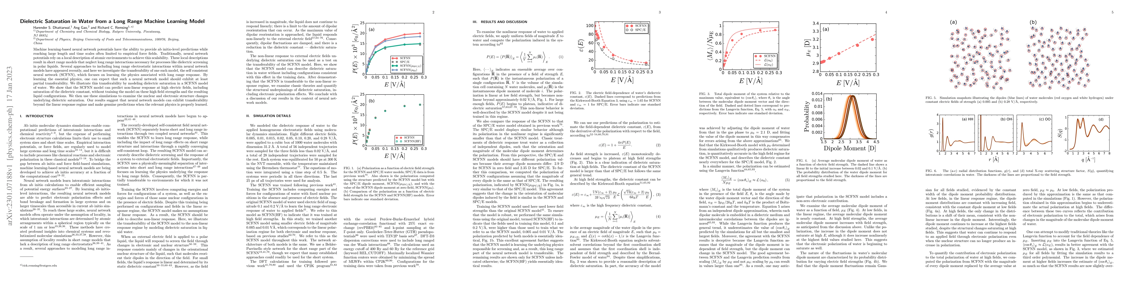 Thumbnail for Dielectric Saturation in Water from a Long Range Machine Learning Model