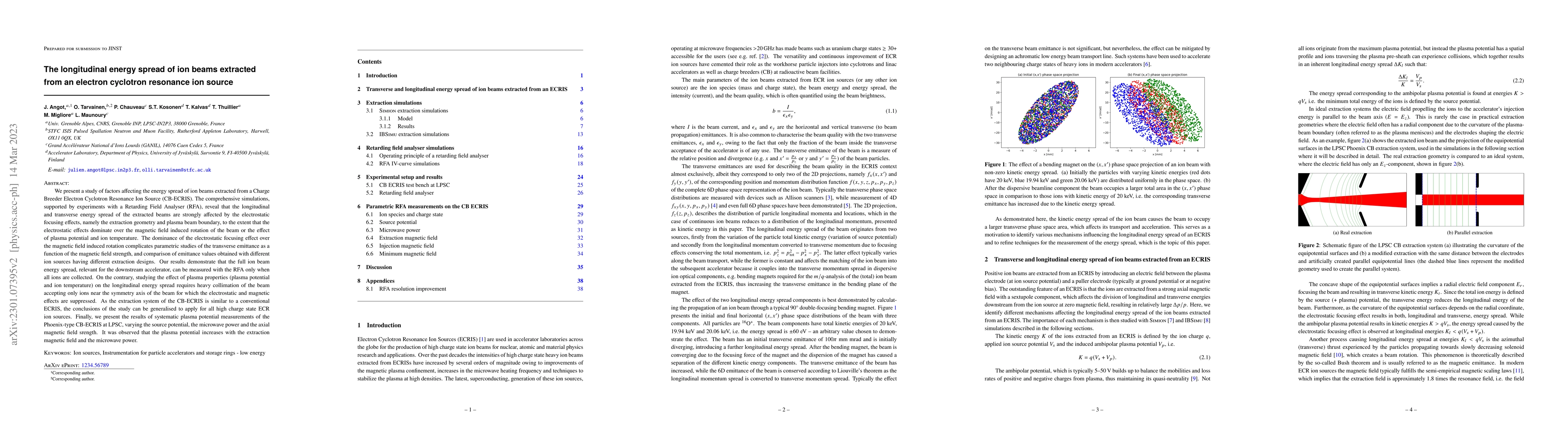 Thumbnail for The longitudinal energy spread of ion beams extracted from an electron
  cyclotron resonance ion source